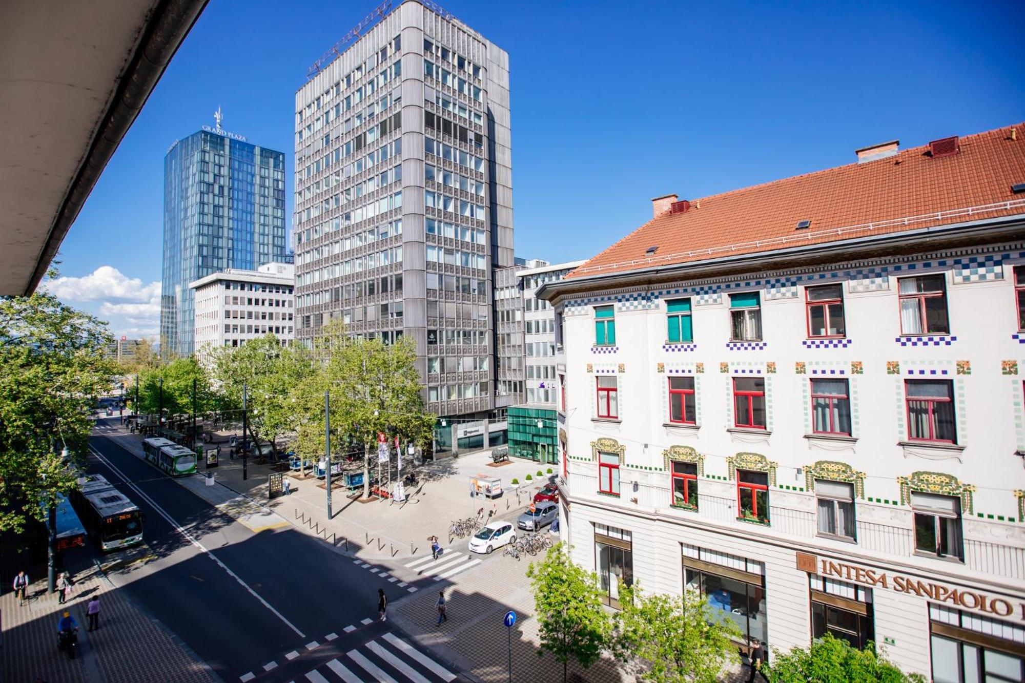Central View Point Apartment Lubiana Esterno foto